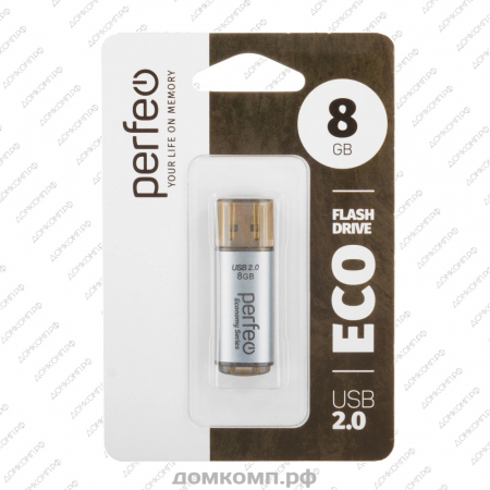 Память USB Flash 8 Гб Perfeo E01 Economy Series недорого. домкомп.рф